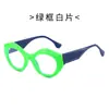 Novos Óculos de Sol Poligonais Simples Moda Ins Personalidade Casual Estilo de Rua Outdoor Viagem Óculos de Sol com Proteção UV