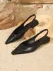 Sandalias Planas de Punta para Mujer, de Moda y Versátiles, Zapatos Cómodos de Punta Cerrada, Nuevo Estilo Primavera y Verano, Elegantes y Únicos