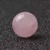 Cristal Rosa Natural de Madagascar Contas Soltas Cristal Rosa Artesanal DIY Pulseira de Contas Redondas Pulseira Atacado