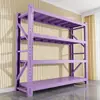 Estanterías de Almacenamiento para el Hogar, Estantes Organizadores y de Almacenamiento para la Sala de Estar, Estantes de Color Acero, Estanterías de Almacenamiento para Supermercados en el Sótano