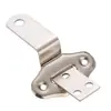 Fechadura de Gaveta para Armário de Academia, Placa de Travamento em Z para Guarda-Roupa, Fechadura de Porta para Vestiário, Cantoneira em Z Espessada