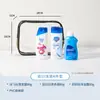 Kit de Higiene Pessoal para Viagem, Conjunto de Nove Peças para Viagens de Negócios e Viagens, Conjunto Completo de Shampoo e Gel de Banho, Itens Descartáveis Portáteis