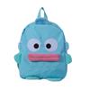 2024 Novo Japonês Clownfish Cartoon Big Mouth Fish Mochila Feia Fofa Azul Mochila de Grande Capacidade para Homens e Mulheres