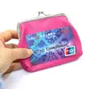 Nuevo monedero de PU de color sólido color caramelo para mujer, billetera corta, billetera pequeña, pequeño regalo creativo, venta al por mayor