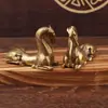 Adornos de latón caballo al éxito mango creativo piezas Caballo del Zodíaco artesanías de bronce macizo caballo retro chino transfronterizo