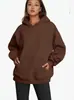 Sudadera con capucha para mujer Amazon Europea y Americana Transfronteriza 2024 Casual con Bolsillo Parte Superior Holgada Pulóver