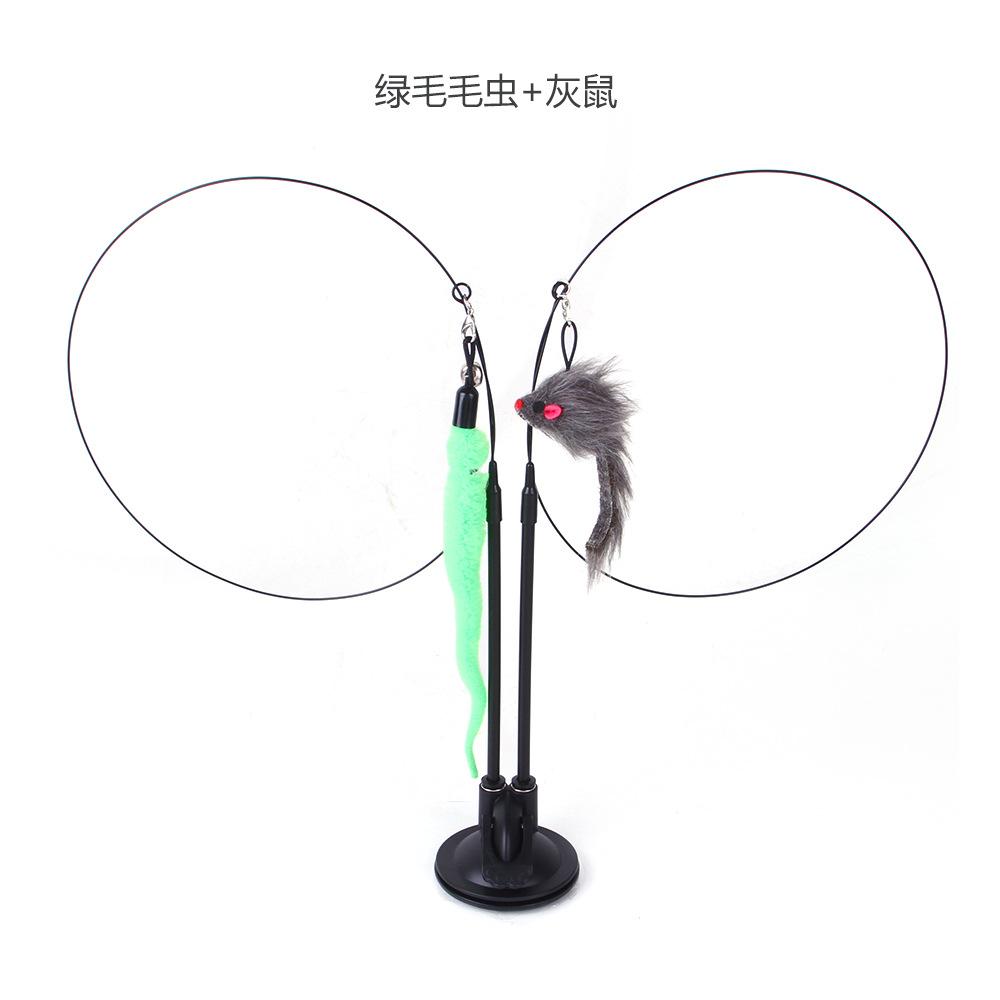 绿毛毛虫+灰鼠
