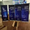 Estante de exhibición publicitaria de fábrica aleación de aluminio Yi Labao 80x 200 marco de póster diseño de imagen al por mayor