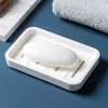 Estilo Nórdico Plato para Jabón con Drenaje para el Hogar Creativo de Tamaño Grande Doble Capa Plato para Jabón Japonés Engrosado Estante de Almacenamiento para Baño