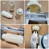Peças de Máquina de Torcer Tubo de Tensão de Fibra Curta Suporte Seção de Elevação Tubo de Uma Seção Bobina Tubo de Tensão Fio 22 Comprimento 71