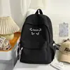 Mochila Dulce para Mujer en Colores Macaron, Bolso Escolar para Campus, Estilo Coreano, Diseño de Nicho, Mochila Versátil con Lazo para Salidas