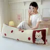 Linda almohada de dibujos animados hecha de terciopelo de leche de alta densidad, larga y especialmente diseñada para que las niñas duerman con ella, extraíble y lavable, adecuada para dormir de lado y abrazar las piernas