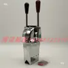 Unidad de control de acelerador estilo japonés marino, de mesa de una y dos palancas para motor fueraborda, motor fueraborda de aleación de aluminio