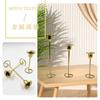 Candelabro de hierro para el hogar, candelabro para cenas a la luz de las velas, decoración de bodas, accesorios transfronterizos, estilo europeo, ligero, de lujo, simple.