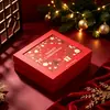 Em Estoque Atacado Caixa de Presente de Natal Personalização Caixa para Embalagem de Presente de Véspera de Natal Personalização Doce Lembrança Caixa Vazia Personalização