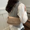 Bolso de mano estilo nicho de Corea del Sur para mujer, bolso cuadrado pequeño, portátil y moderno, bandolera estilo occidental, diseño nicho, 2025