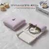 Caja de Anillo de Terciopelo de Doble Apertura para Joyería Caja para Collar Caja para Joyería Caja de Embalaje Caja de Regalo para Aretes Pulsera Venta al por Mayor Caja para Perlas