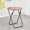 Mesa de Jantar Dobrável Mesa de Jantar para Casa Mesa de Estudante Mesa Dobrável Simples Portátil para Exterior Fabricante de Mesa Redonda