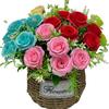Flores Artificiais Rosas Decoração de Casa Projeto de Evento Cenário de Exibição Layout de Cena Materiais para Arranjo de Flores de Casamento Fabricante Atacado