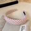 Faixa de Cabelo Rosa Doce e Fofa com Cabeça de Esponja de Coroa Alta, Acessório de Cabelo Versátil para Mulheres, Presilha de Cabelo Estilo Primavera