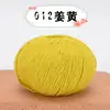 Fio de Algodão Real para Acessórios de Bonecas DIY Feitos à Mão, Materiais de Artesanato, Tricô de Suéteres de Bebê, Fio para Crochê