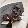 Bolso tipo bandolera cubo estilo coreano para mujer 2025 Nuevo Retro Simple Bolso para Suegra Gran Capacidad Versátil Bolso de Hombro Cruzado