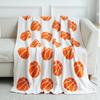 Manta de terciopelo de clase A, de baloncesto, de terciopelo, de punto jacquard, con cubierta de hilo de plumas, estampada