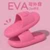 Pantuflas de verano para mujer, antideslizantes, para el baño, con suela gruesa, para uso exterior en verano.