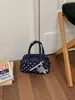 Bolso de Lunares para Mujer, Nuevo Estilo Verano 2026, Súper Popular, Exquisito Bolso Tote Pequeño para Salidas, Viajes Diarios, Bolso de Hombro Cruzado