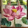 Bolso de Mano con Estampado de Moda Tendencia para Mujer 3D Transfronterizo Nuevo Producto Temu Amazon Bolso de Hombro Lona 300g