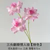 Decoração de Casamento com Materiais Florais Vermelho-Rosa, Folhas Artificiais, Rosas e Arranjos Florais para o Salão do Casamento e Painel de Fundo