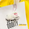 Colgante de Cerdo Cachorro Lindo de Moda Juguete Chirriante Muñeca de Felpa al por Mayor Encanto para Mochila Llavero