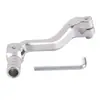 Huayang Bosol Guizun Máquina de Quadro Branco Motocicleta Off-Road Modificada Alavanca de Câmbio em Liga de Alumínio Branco Prateado