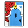 Pingentes de Sapato de Tamanco Marroquino Novos Transfronteiriços, Acessórios Personalizados para Sapato de Jardim de Borracha Macia Destacáveis DIY