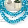 Rueda de 8 mm Vidrio de Cristal Serie K9 Rueda Cuentas de Cristal Cuentas de Burbuja de Cristal Cuentas DIY Joyería Hecha a Mano
