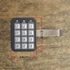 Caja fuerte accesorios caja fuerte botón de válvula de batería panel de botones llave cerradura grande cerradura de emergencia fuente de alimentación externa fuente de alimentación integrada caja