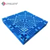 Paleta de Plástico en Forma de Rejilla 1100*1100 Paleta de Alta Resistencia, Carga Dinámica 1.5 Toneladas, Carga Estática 5 Toneladas, Material de Polietileno