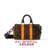 Nuevo Modelo Keepall25Cm Bolso Almohada Bolso de Hombro Repujado Bolso con Ruedas Bolso Cilíndrico Bolso Cruzado de Moda Bolso para Pareja