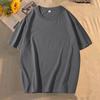 Camiseta de Manga Corta con Cuello Redondo para Hombre de Marca de Moda Ropa para Hombre Verano Seda de Hielo Top Interior de Alta Calidad Camiseta Interior para Estudiantes Universitarios
