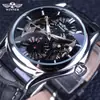 T-WINNER ganador A3 estilo europeo y americano moda para hombre ocio movimiento mecánico hueco reloj mecánico automático