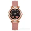 Reloj de mujer más vendido transfronterizo, moderno y versátil, con esfera de fuegos artificiales en forma de corazón, acabado mate, popular reloj de cuarzo para mujer de comercio exterior, disponible para dropshipping