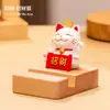 Gato da Sorte Porta Celular Estação de Trabalho Suporte para Tablet Lembrancinhas de Festa Anual Suprimentos Culturais para Escritório Enfeites Culturais e Criativos