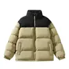 Chaqueta de algodón color block 2026 nueva ropa de otoño e invierno para hombre ropa casual para hombre ropa gruesa para hombre chaqueta chaqueta acolchada abrigo con cuello alto