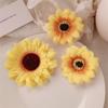 Flor Artificial Girasol Hecho a Mano Pasador para el Cabello Clip para Flequillo Vacaciones en la Costa Clip Lateral Estilo Mori Accesorios para el Cabello para Fotos en la Playa