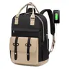 Mochila Nova Transfronteiriça, Mochila Fashion para Laptop de Grande Capacidade, Mochila de Viagem Portátil, Mochila Casual Feminina