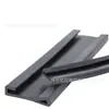Almohadilla para Tanque de Agua y Tanque de Combustible de Coche con Tira de Sellado Amortiguadora Resistente al Aceite y al Envejecimiento Tira de Borde Doble en Forma de U de EPDM