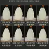 Jade de Hetian Buda del Zodiaco Colgante de Jade para Hombres Guanyin Manjushri Samantabhadra Bodhisattva del Tesoro Vacío Collar del Año del Zodiaco para Mujeres