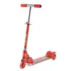 2023 Venda por Atacado de Fábrica com Luz e Música Carro de Ferro de 3 Rodas Crianças de 2-3-5 Anos Patinete Scooter