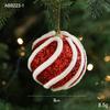 Bolas de Natal Decoração de Árvore de Natal Lantejoulas Bola Bolha Pingente de Bola de Natal Arranjo Decorações de Natal Bola Fofa Enfeites Pendentes