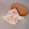 Gorro de bebé de verano con estampado floral fino para niña, gorro de válvula para recién nacido, gorro fetal con fontanela superior vacía, gorro infantil